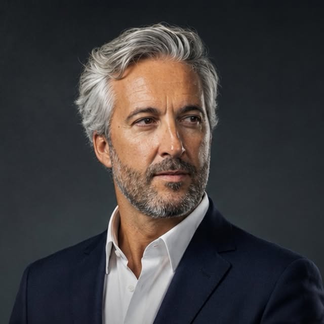Retrato de Nuno Forte numa reflexão sobre experiência profissional e liderança